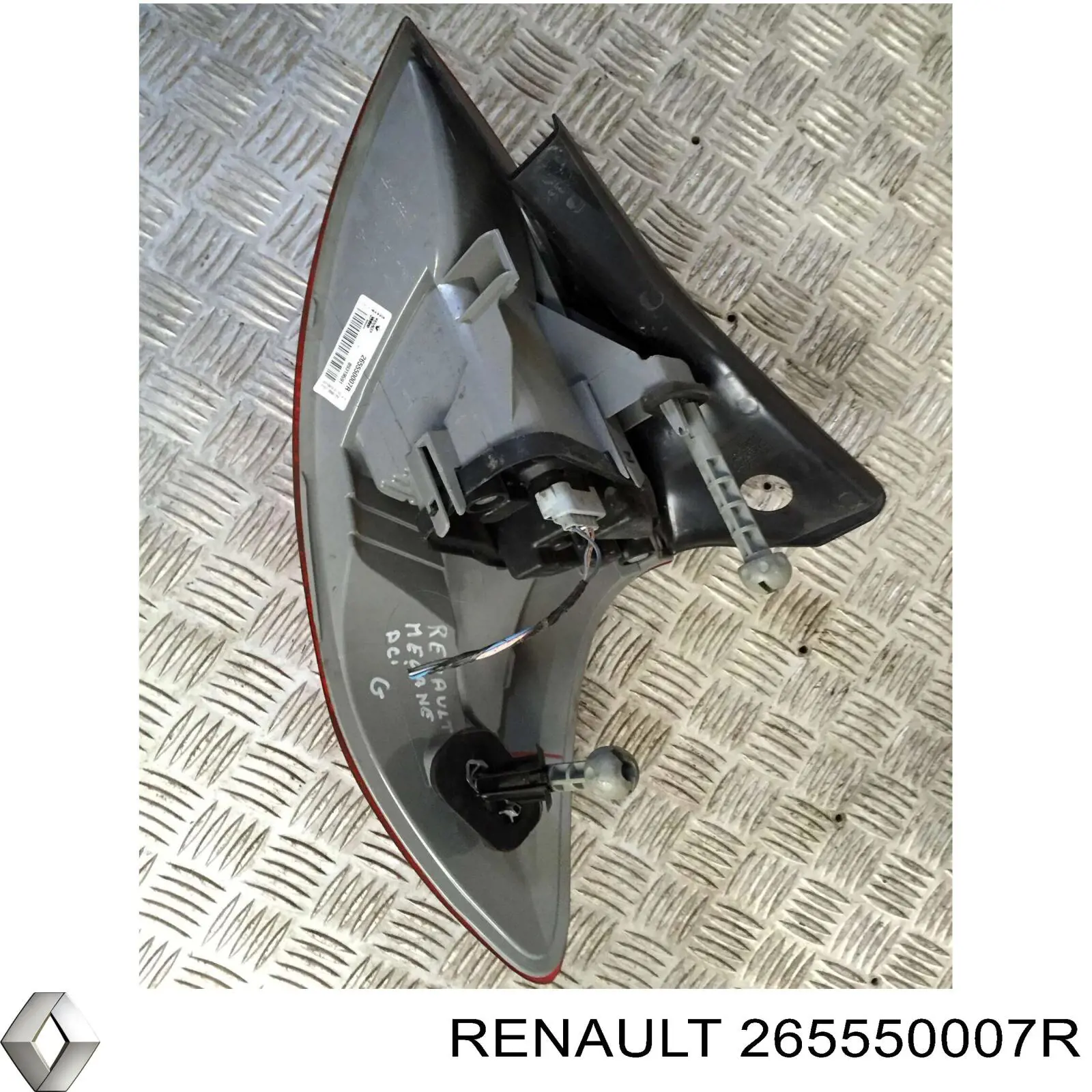 265550007R Renault (RVI) фонарь задний левый внешний