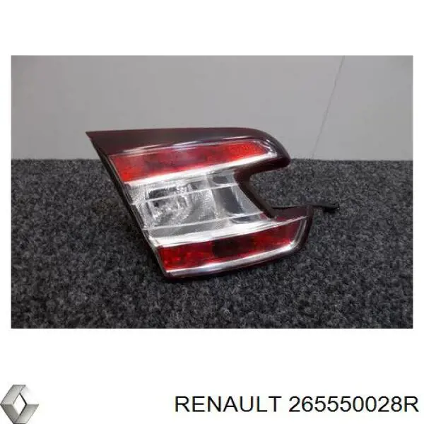 Фонарь задний левый, внутренний Renault (RVI) 265550028R цена, от 69.90 USD