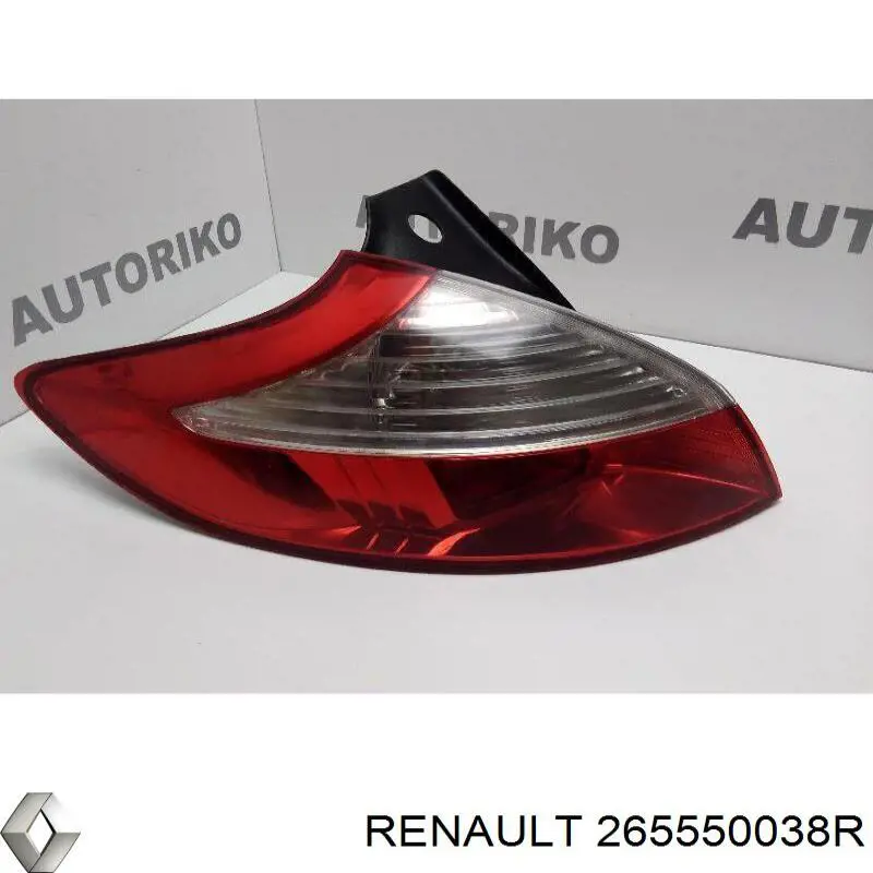 Lanterna traseira esquerda externa Renault (RVI) 265550038R preço, a partir de 86,08 USD