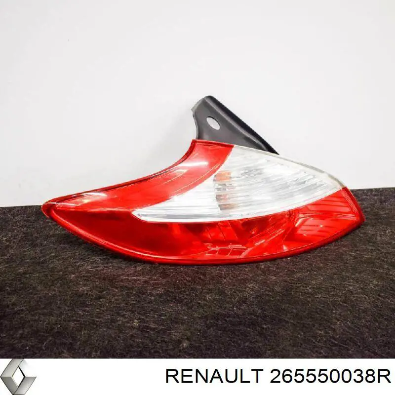 Compre 265550038R Renault (RVI) Lanterna traseira esquerda externa