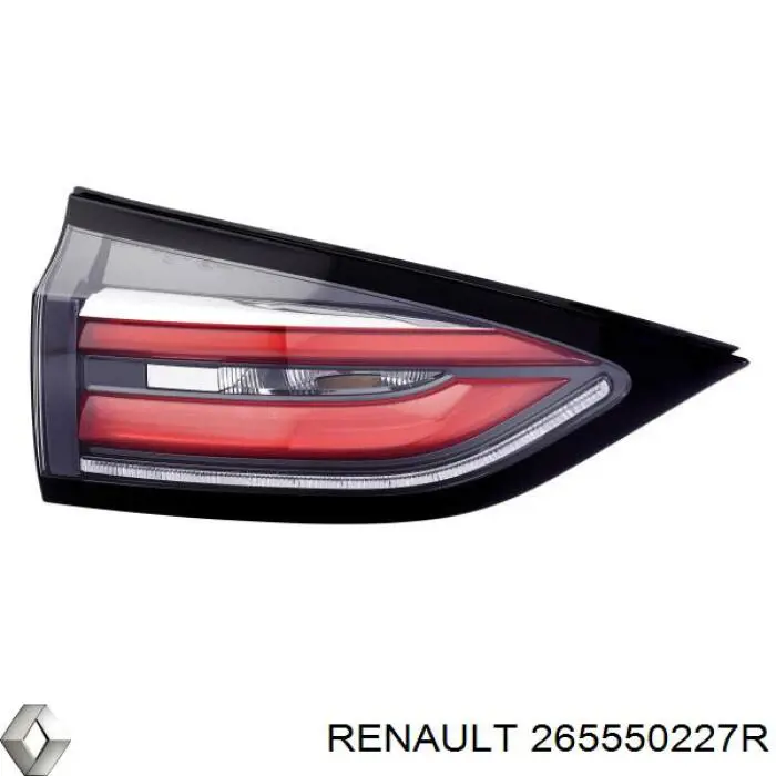 265550227R Renault (RVI) Задняя левая внутренняя фара
