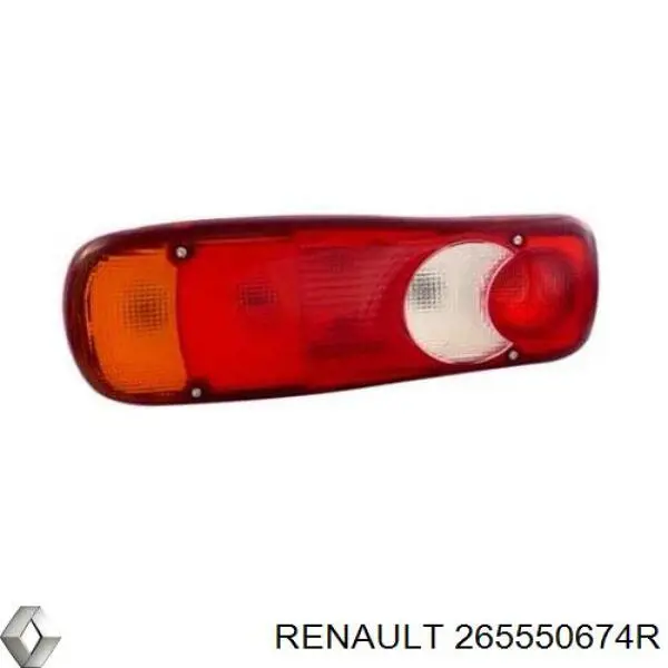 265550674R Renault (RVI) фонарь задний правый