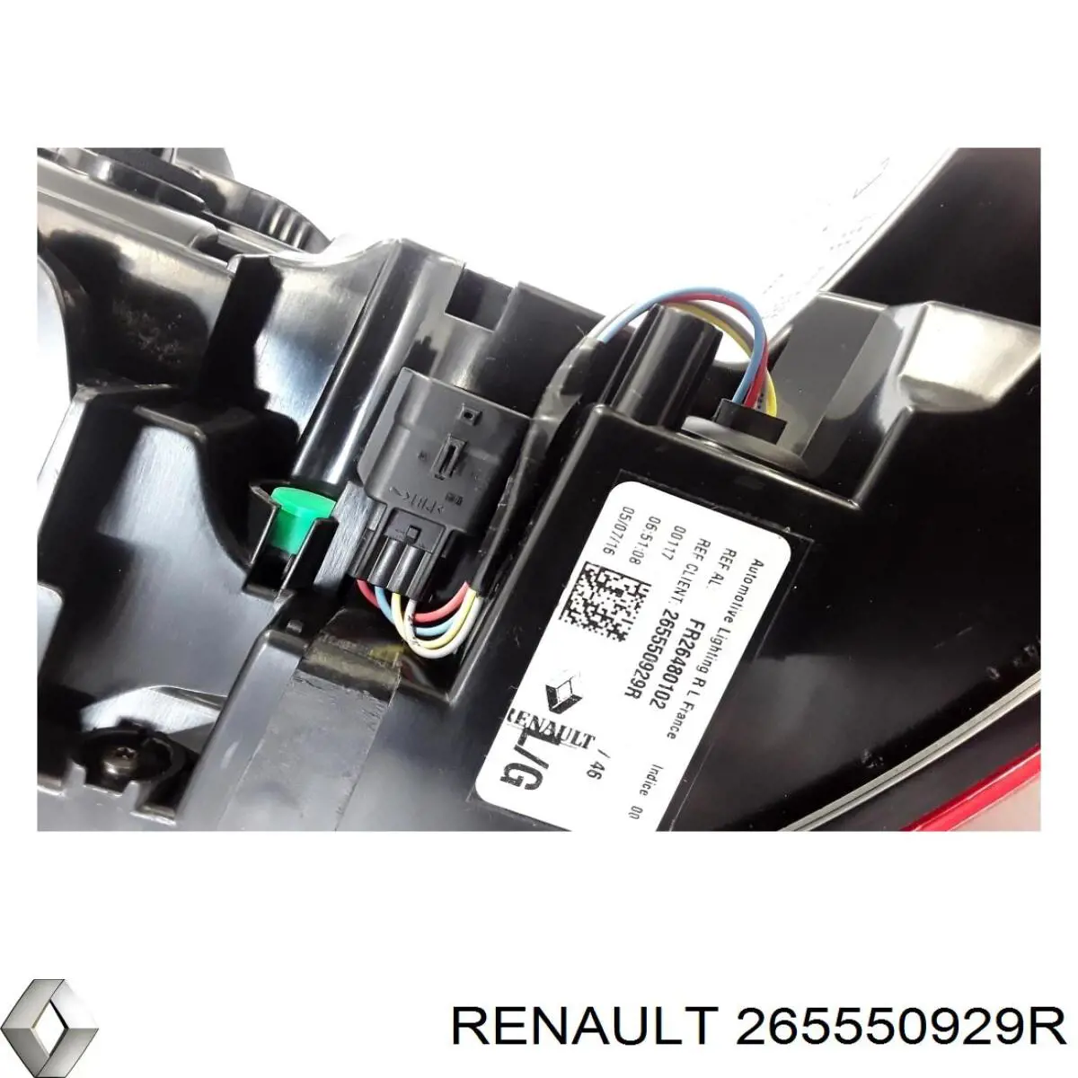 Задняя левая внешняя фара Renault (RVI) 265550929R цена, от 159.90 USD