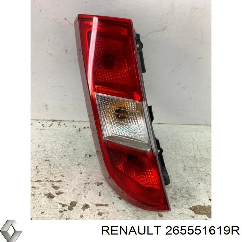 265551619R Renault (RVI) lanterna traseira esquerda