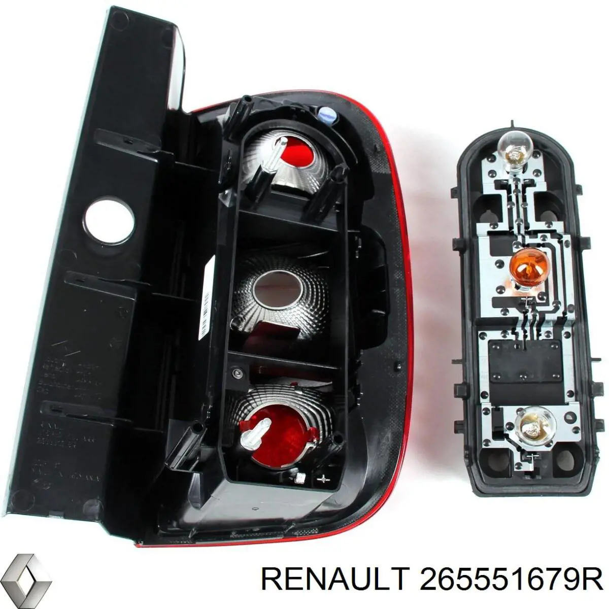 Фонарь задний левый 265551679R Renault (RVI)