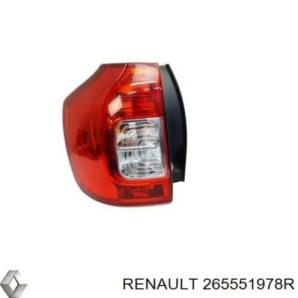 Задняя левая фара Renault (RVI) 265551978R цена, от 50.95 USD