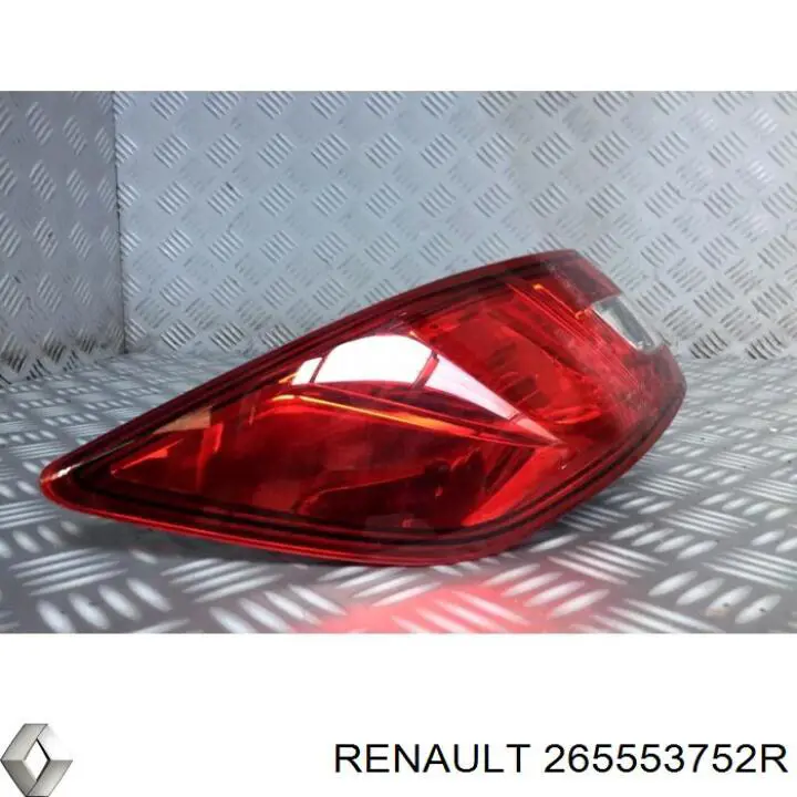 Задняя левая внешняя фара Renault (RVI) 265553752R цена, от 43.00 USD