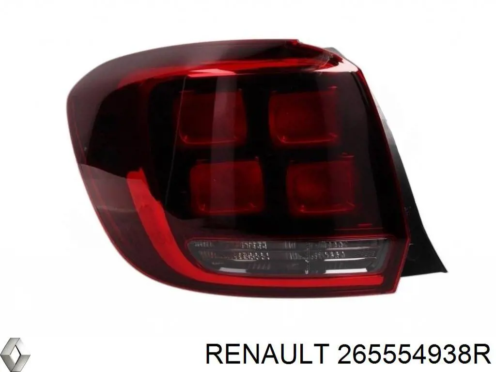 Задняя левая фара Renault (RVI) 265554938R цена, от 71.97 USD