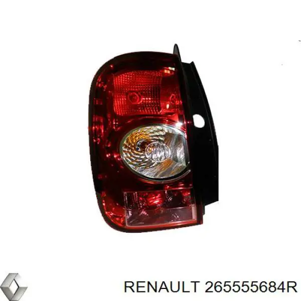 265555684R Renault (RVI) фонарь задний левый