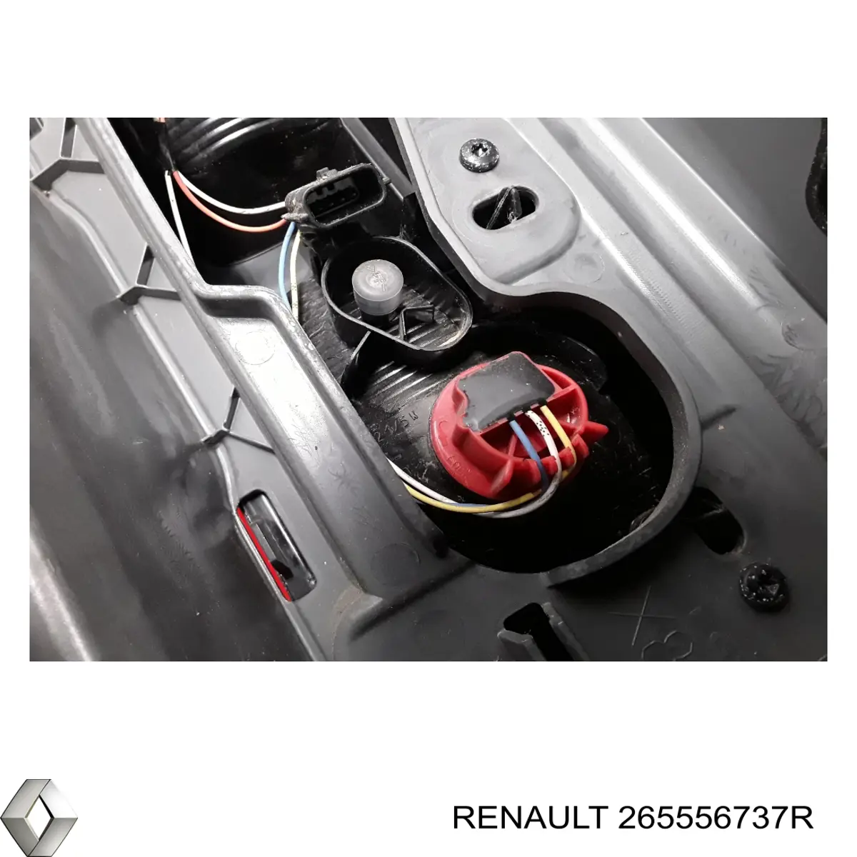 Фонарь задний левый, верхний Renault (RVI) 93867974