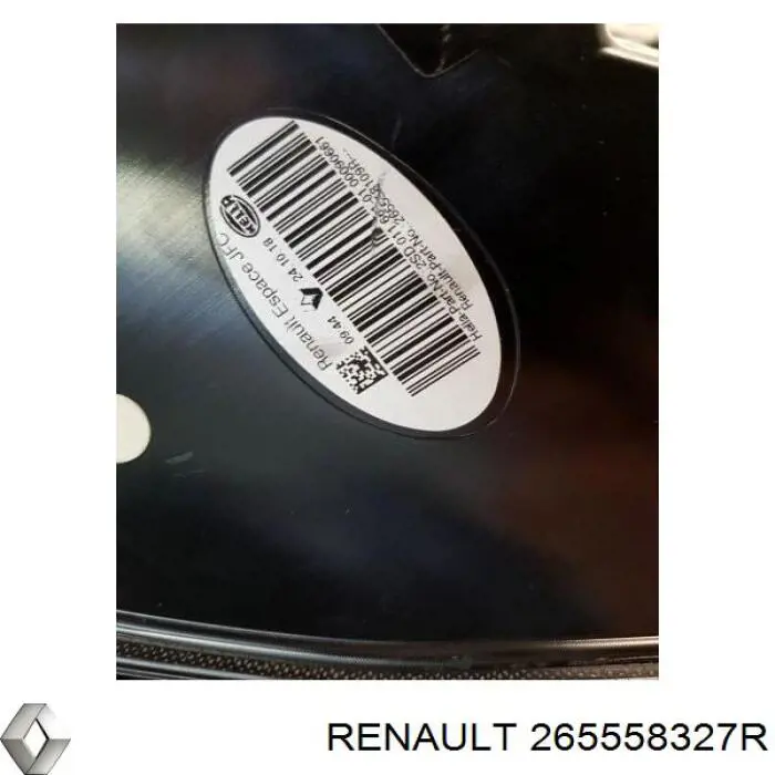 Фонарь задний левый 265558327R Renault (RVI)