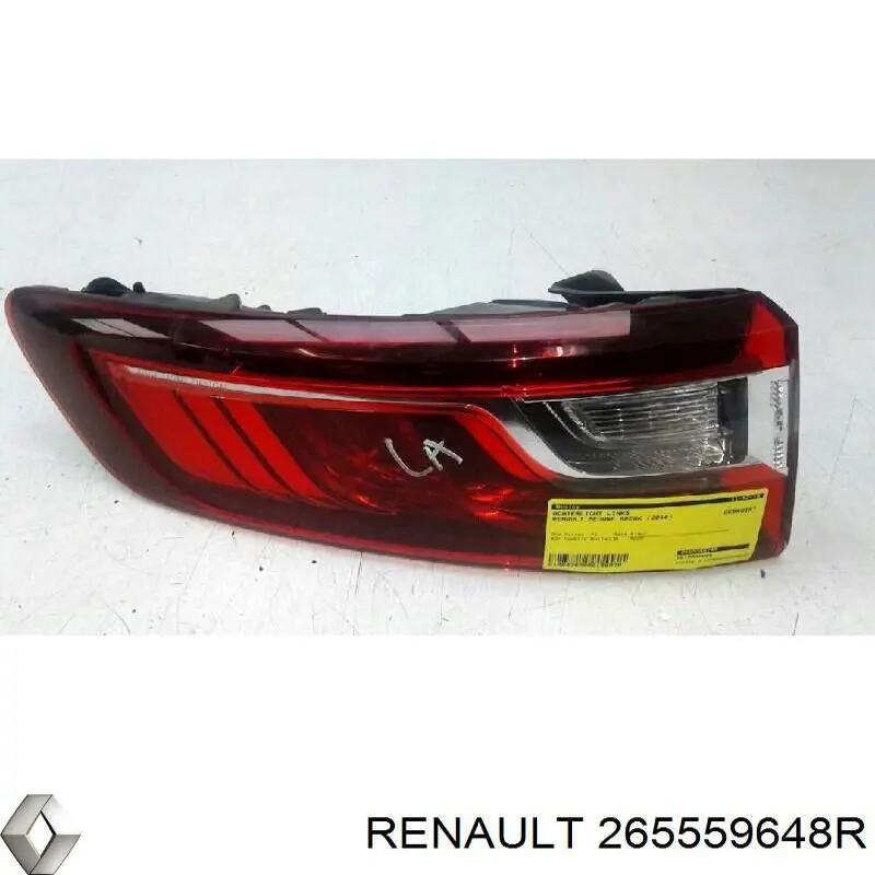 265559648R Renault (RVI) Задняя левая внутренняя фара