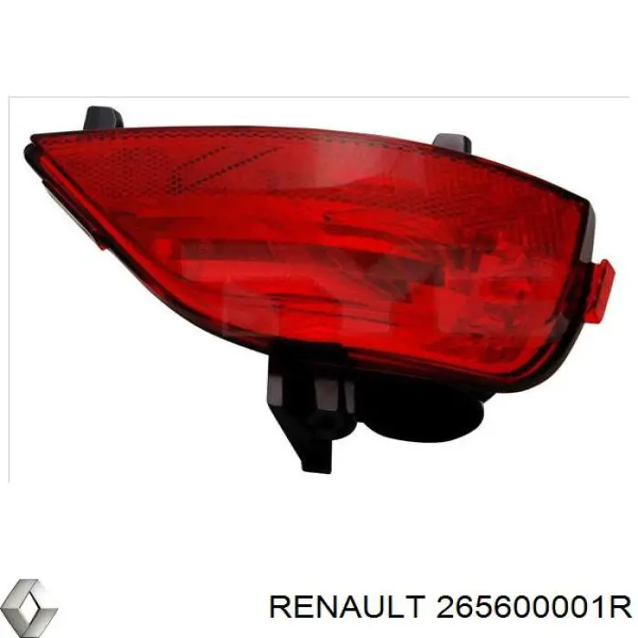 265600001R Renault (RVI) фонарь заднего бампера правый