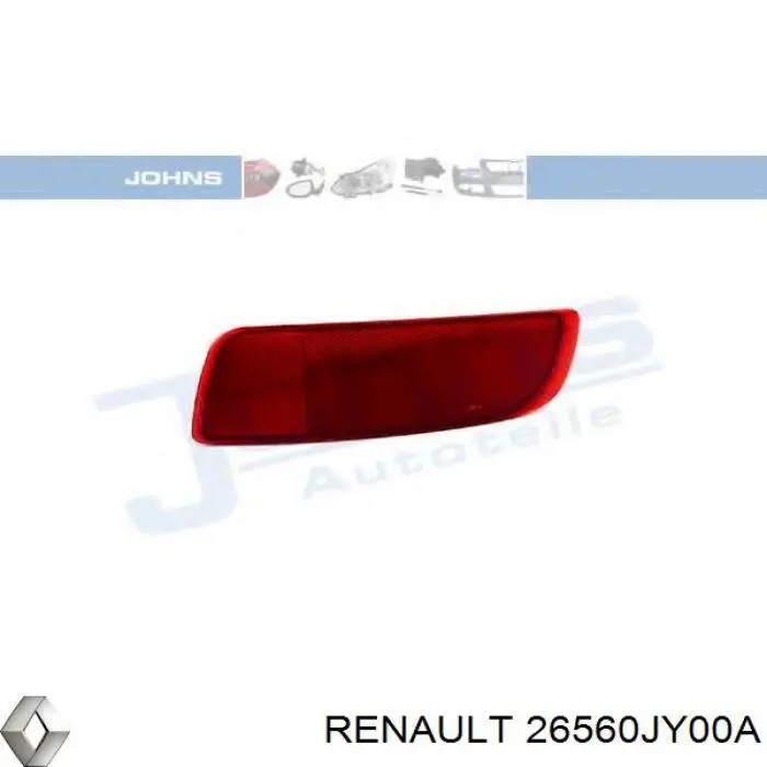 Купить 6080885 Polcar Правый катафот заднего бампера