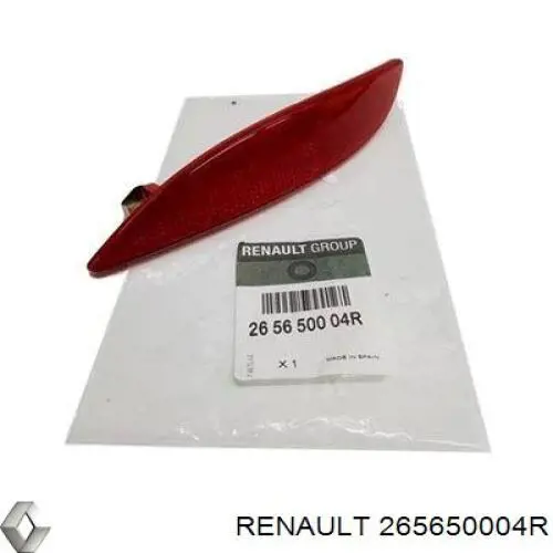 265650004R Renault (RVI) Левый катафот бампера