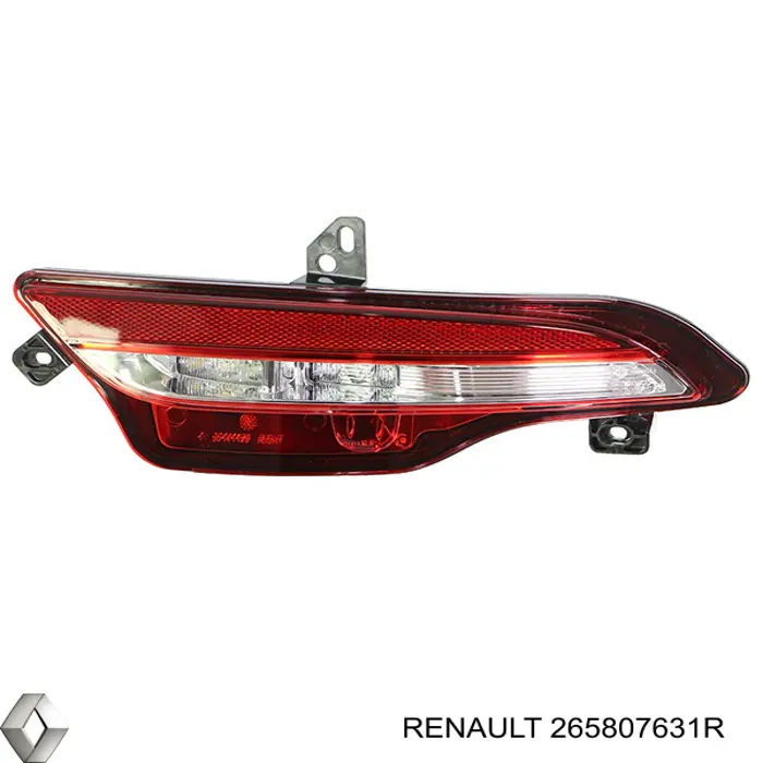 265807631R Renault (RVI) Противотуманнка задняя, правая