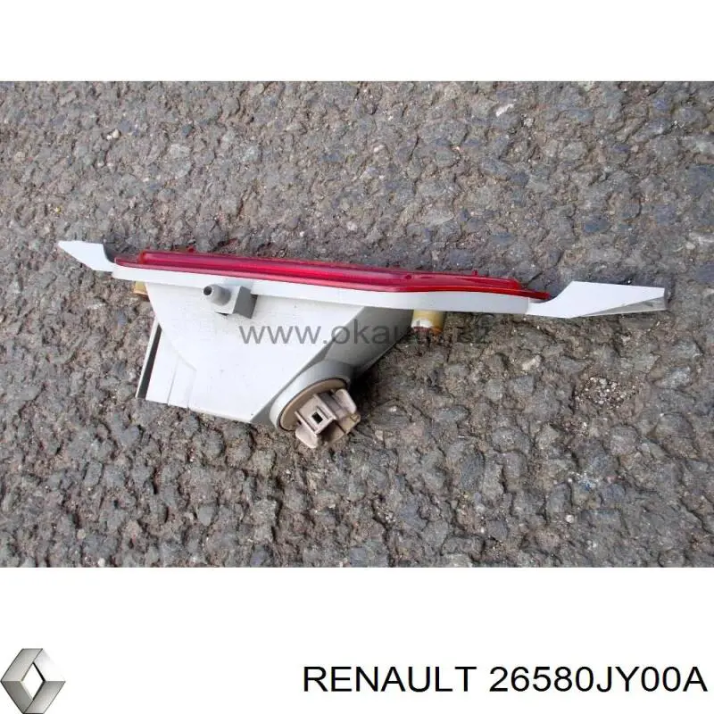 Lanterna do pára-choque traseiro Renault (RVI) 26580JY00A