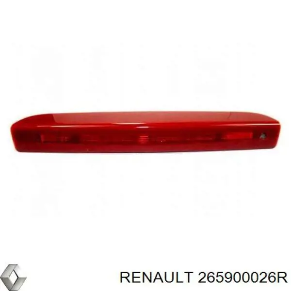 265900026R Renault (RVI) sinal de parada traseiro adicional