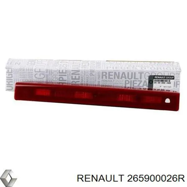 Купить 265900026R Renault (RVI) Стоп-сигнал заднего стекла