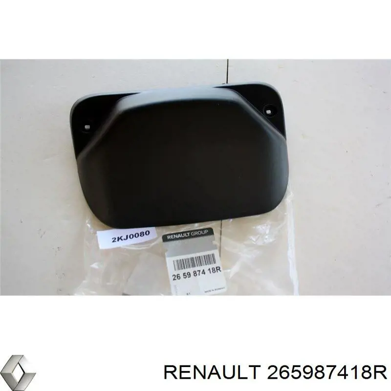 Placa sobreposta da luz traseira para Renault SANDERO 