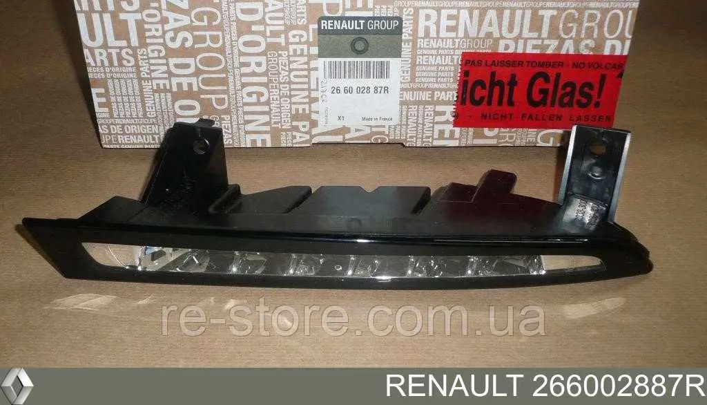 Фара дневного света правая Renault (RVI) 266002887R цена, от 113.56 USD