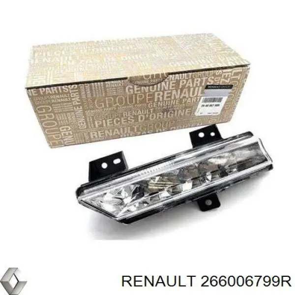 Фара дневного света правая Renault (RVI) 266006799R цена, от 129.09 USD