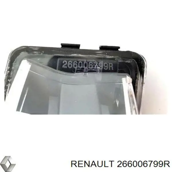 Luz diurna derecha 266006799R Renault (RVI)