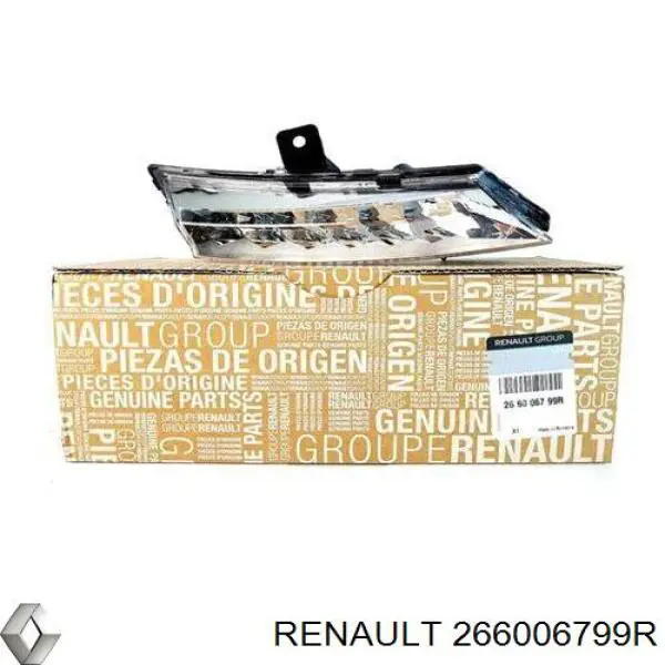 Фара дневного света правая 266006799R Renault (RVI)