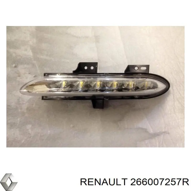 Фара дневного света правая 266007257R Renault (RVI)