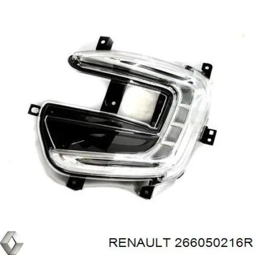Фара противотуманная левая Renault (RVI) 266050216R