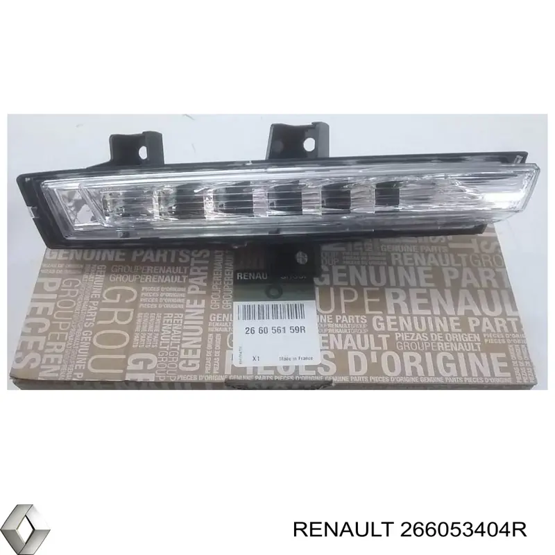 266053404R Renault (RVI) Крепление фары передней, левой