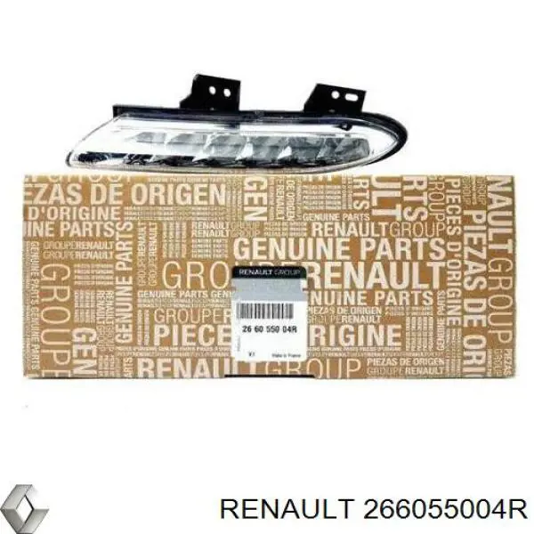 Фара дневного света левая на Renault Scenic III 