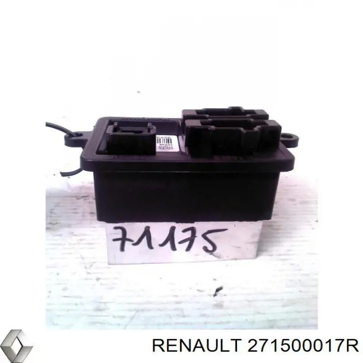 Резистор (сопротивление) вентилятора печки (отопителя салона) Renault (RVI) 271500017R
