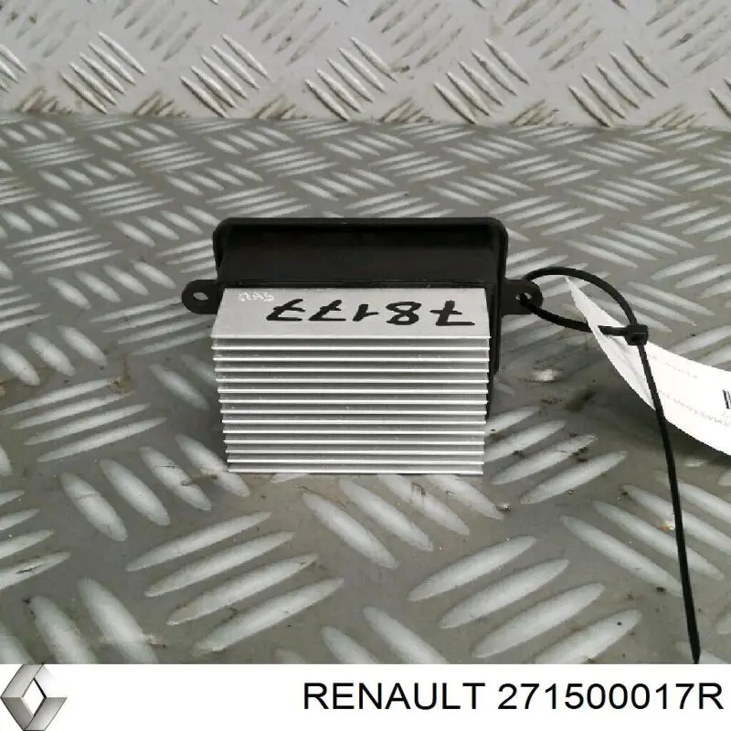 Резистор печки 271500017R Renault (RVI)