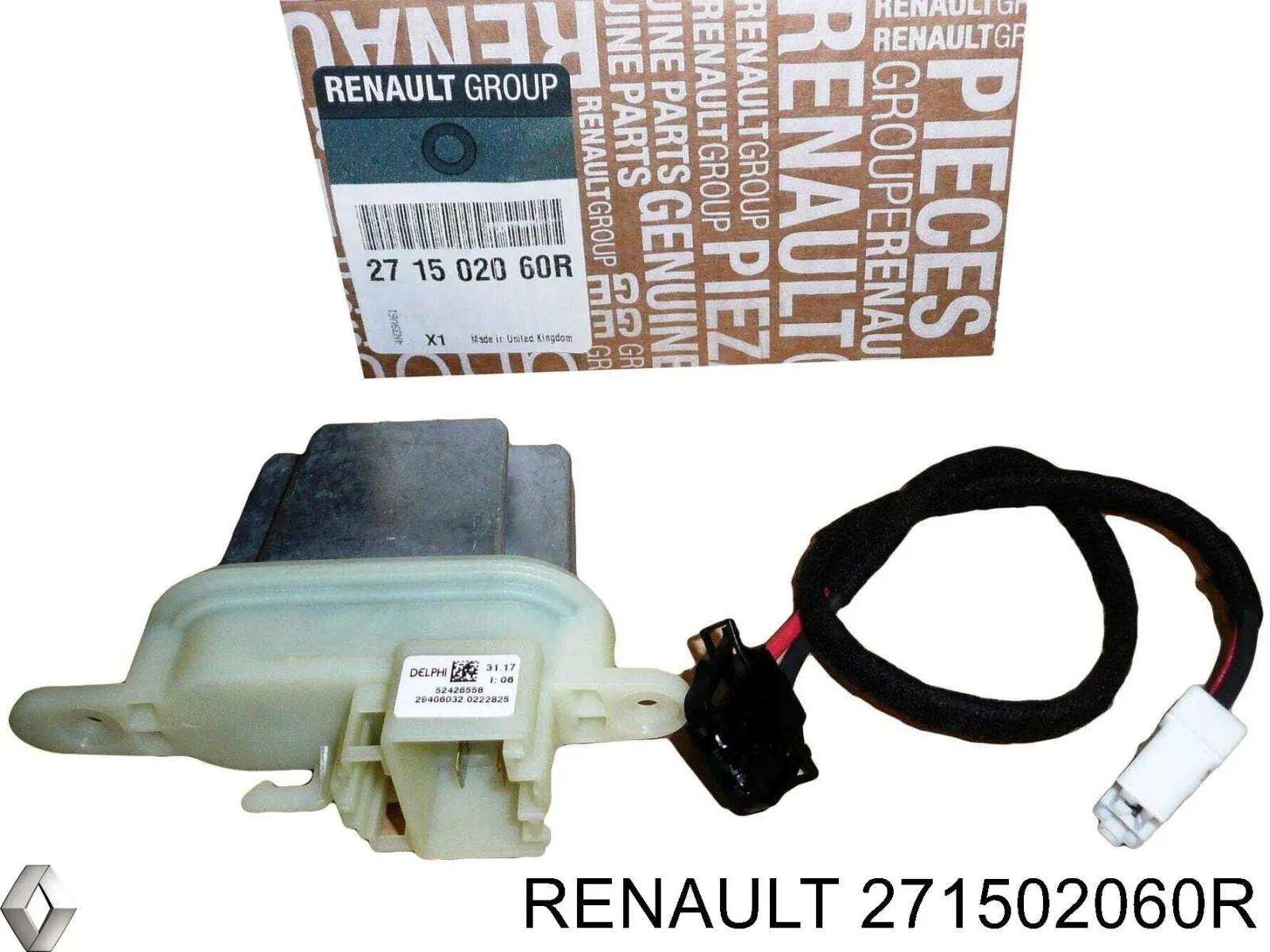 Резистор (сопротивление) вентилятора печки (отопителя салона) на Renault Laguna III 