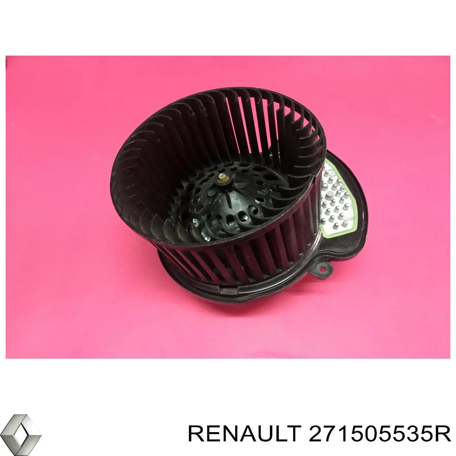 Resitencia, ventilador habitáculo 271505535R Renault (RVI)