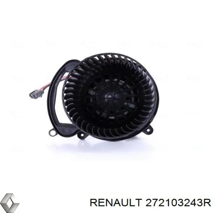 272103243R Renault (RVI) caixa de ventilador de forno (de aquecedor de salão, montada)