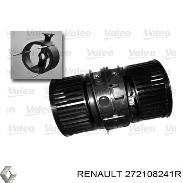 Купить 272108241R Renault (RVI) Электродвигатели (электродвигатель отопителя) или розетка прицепа штепсельная