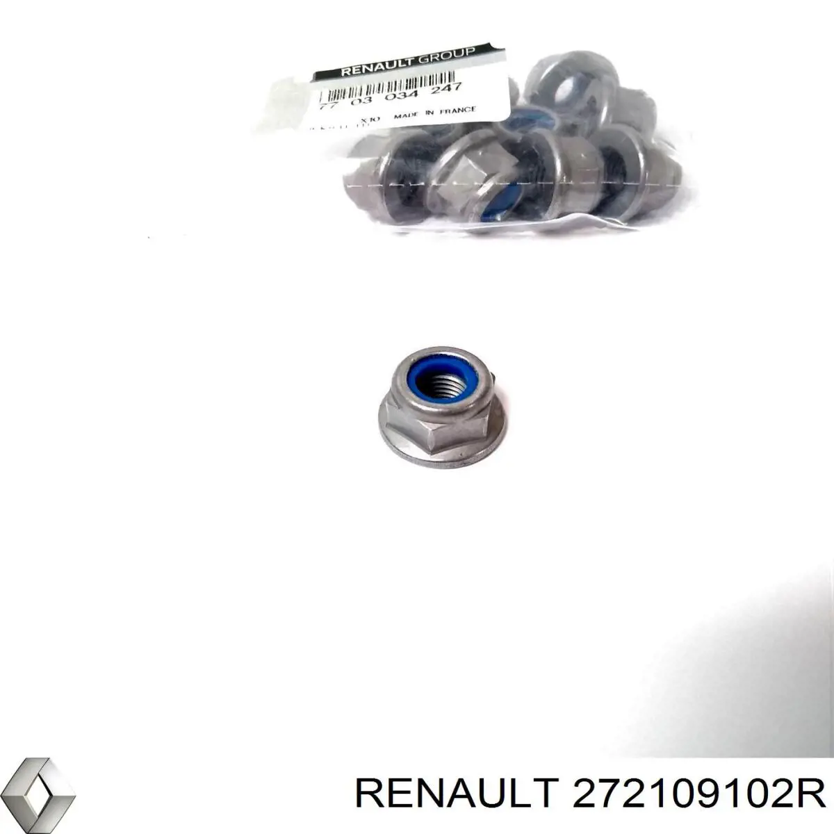 Вентилятор печки 272109102R Renault (RVI)