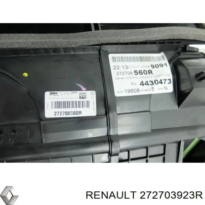  Renault (RVI) 272703923R цена, от 174.71 USD