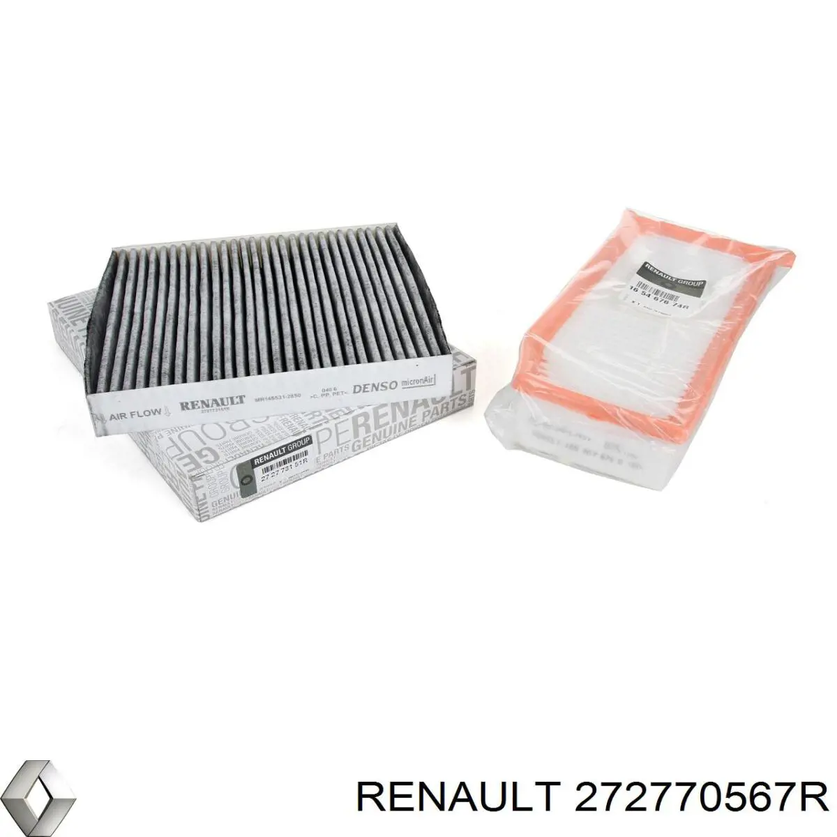 Filtro de habitáculo 272770567R Renault (RVI)