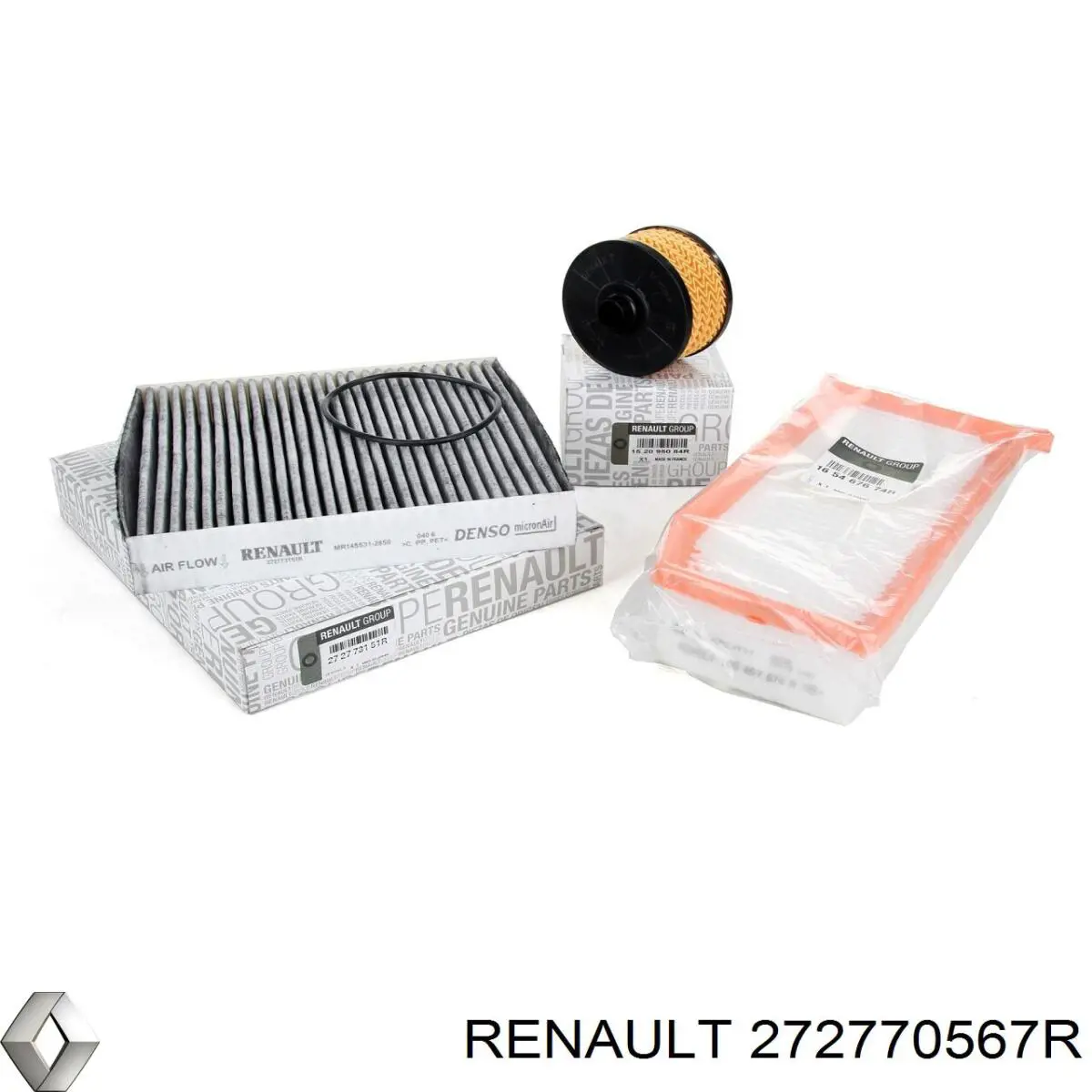 Купить 272770567R Renault (RVI) Фильтр салона угольный