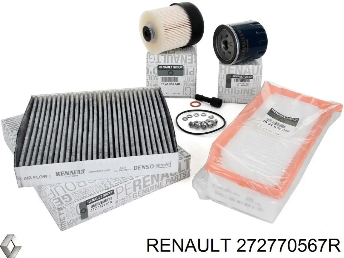 Фильтр воздушный отопителя Renault (RVI) 272770567R цена, от 4.32 USD