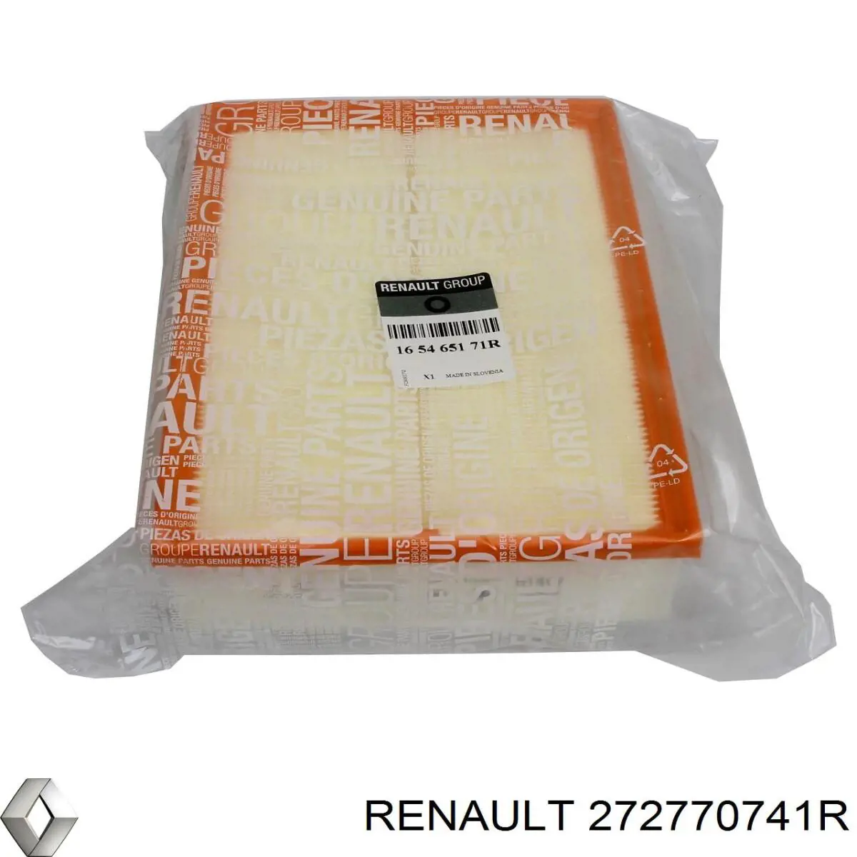 Фильтр воздушный отопителя Renault (RVI) 272770741R цена, от 15.87 USD