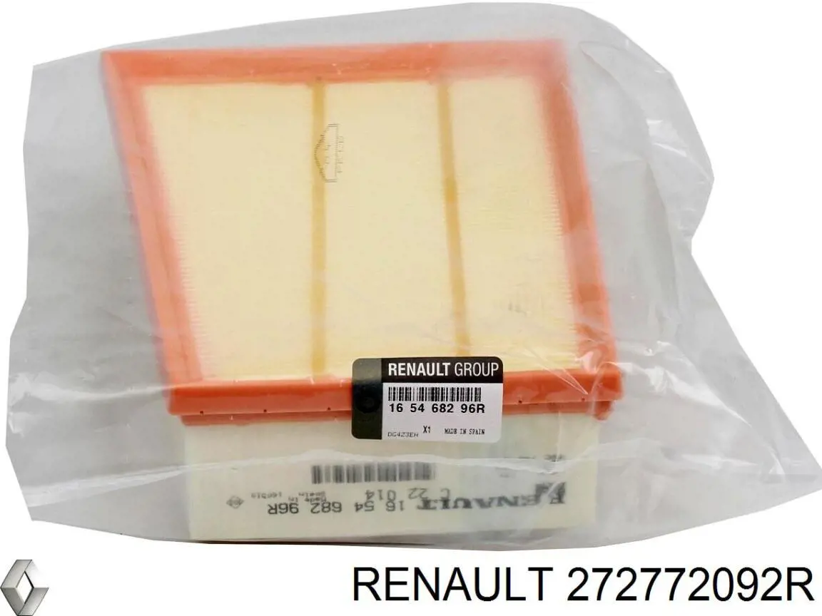 Купить 272772092R Renault (RVI) Фильтр салона угольный