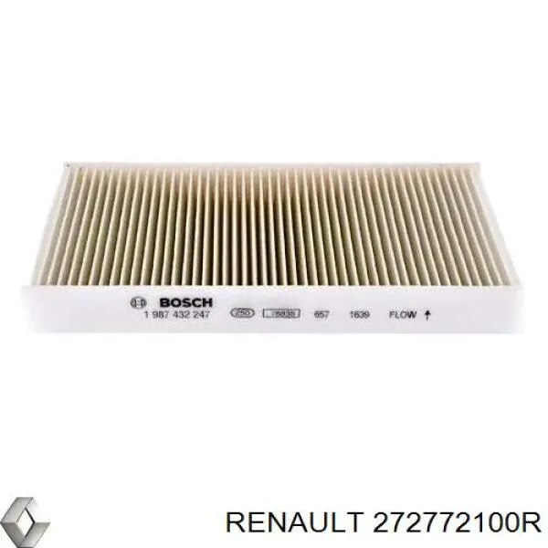 Фильтр воздушный отопителя Renault (RVI) 272772100R цена, от 4.51 USD