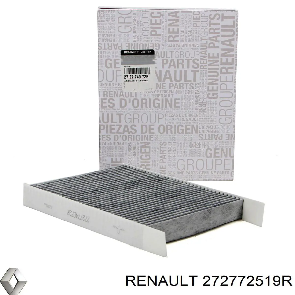 Фильтр воздушный отопителя Renault (RVI) 272772519R цена, от 5.07 USD