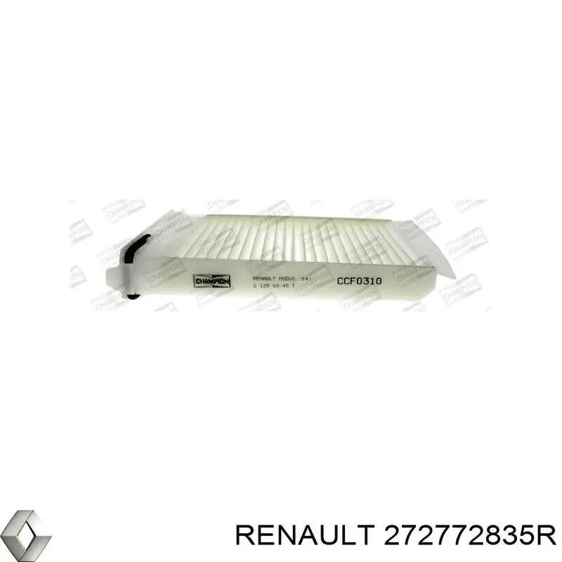 Купить 272772835R Renault (RVI) Фильтр салона угольный