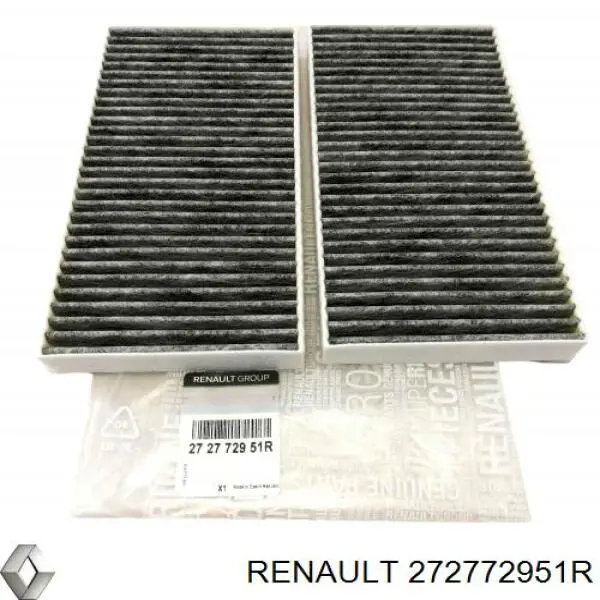 272772951R Renault (RVI) Внутрисалонный фильтр
