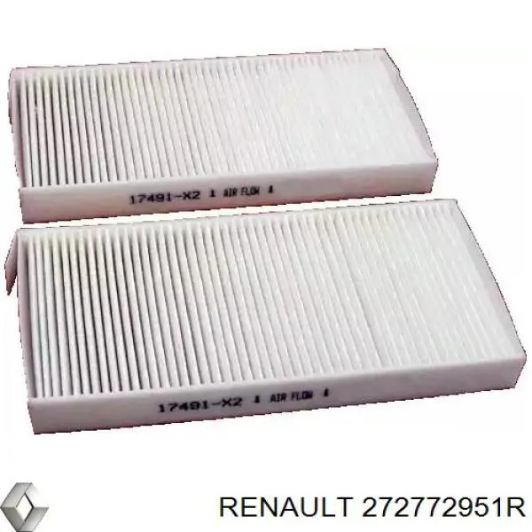 272772951R Renault (RVI) фильтр салона